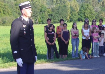 Le capitaine Calméjane avait pris ses fonctions de commandant de  la compagnie de gendarmerie de  Saint-Girons en septembre.  Photo DDM, archives.